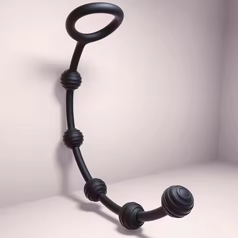 Soft SiliconeSuper Long Anal Beads Anal Plug Prostate Massage Big Butt Plug Vaginal Balls Anal Stimu