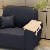 [kokiya] Rectangle , Couch Arm Tray Table Armrest Table Sofa Arm Table Platter for Fruit Snacks Phon