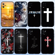 for Realme Narzo 70X N65 GT neo 3T P1 C85 C75x C75 C71 15X cross 4Y16 TPU Black Soft Silicone Phone 