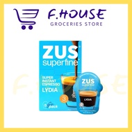ZUS® Superfine - Freeze Dried Instant Espresso Portable Coffee Boss Blend/Lydia  (5 Sachets)