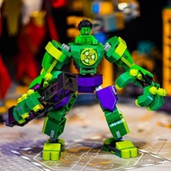 Hot-selling Avengers Marvel Model Hulk Hulk Mecha Boy Gift Domestic Educational Building Blocks 7624
