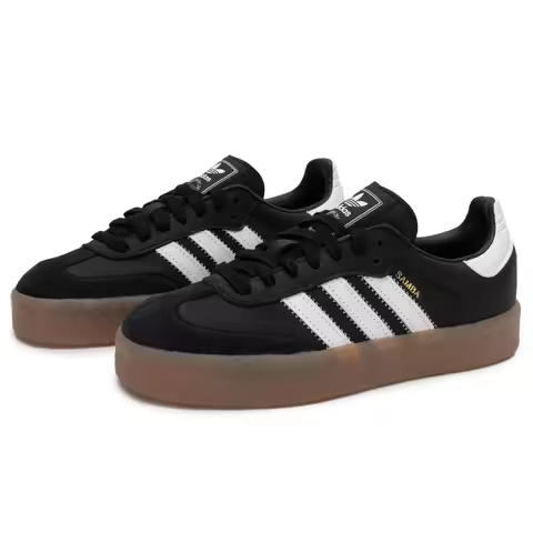 Adidas Women's Shoes Trefoil Samba W Classic Fashion Versatile Sneakers T-Toe Shoes German Training 