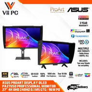 ASUS ProArt Display OLED PA27USD 27-inch (26.5-inch viewable) 4K UHD (3840 x 2160), 240 hz QD-OLED p