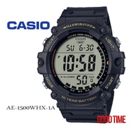 High-quality✽❇JAM TANGAN LELAKI CASIO ORIGINAL AE-1500WH DIGITAL MEN JAM TANGAN LELAKI CASIO ORIGINAL CASIO WATCH UNTUK