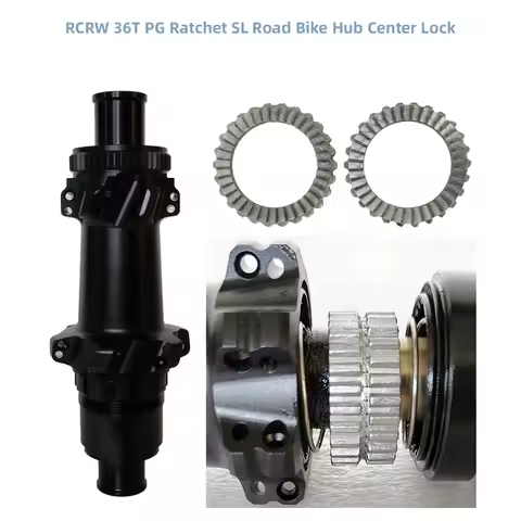 RCRW 36T PG Ratchet SL Road Bike Hub Center Lock 24Hole 12x100 12x142 Shiman/HG XDR MSR Straight Pul