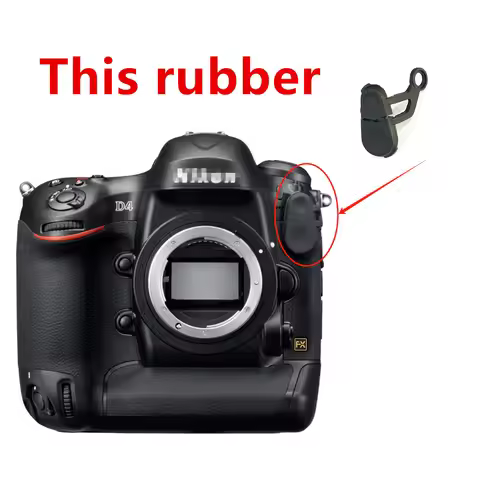 COPY New 10 Pin Remote Flash Rubber Sync Terminal Cap Cover Repair Part For Nikon D4 D4S SLR