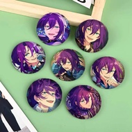 1pc Music Game Ayase Mayoi Badges Anime Round Laser Badge Cartoon Brooch Clothes Backpack Accessorie