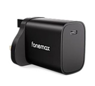 Fonemax 20W 充電器 FM-UK-1C-BK