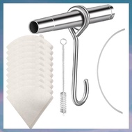 [hotkeystore.] Maple Syrup Tapping Kit Maple Syrup Collector Stainless Steel Maple Faucet Tip Maple 