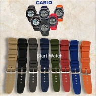 CASIO AE-1000 AE-1100 W-218H Full Set Rubber Watch Strap