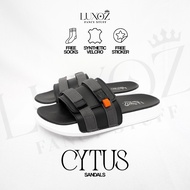 Luxoz Official - Cytus & Men's and Women's Fashion Slip-On White Slide Sandals