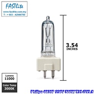 Philips 6820P T25 240v 500w GY9.5 Mentol Studio Filem