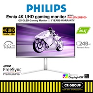 PHILIPS 27M2N8800 26.5-inch 4K UHD 240Hz QD OLED Evnia Gaming Monitor (3Yrs Philips Warranty)