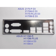 FE block main ASUS H170M-E D3 (Mainboard IO Shield: 189)
