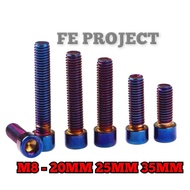 SKRU SCREW SPROCKET / CALIPER M8X20MM M8X25MM M8X35MM