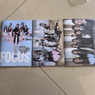 Brand new authentic unopened H2H album photocard, unopened Hearts2Hearts FOCUS mini 1 album