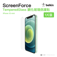 ScreenForce iPhone 12 mini 鋼化玻璃抗菌螢幕保護貼 9H 硬度 0.33mm 易貼合 抗菌防刮 香港行貨 | OVA020zz