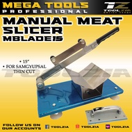 MEGA Manual Meat Slicer *MBLADE15* 15" For Samgyupsal thin cut