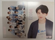 Seventeen Woozi 2018 museum  明信片 set
