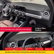 Suitable for Mercedes-Benz GLB/Class a A200l/180 Dashboard Change Decoration Sunshade Class C Suede