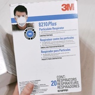 現貨 口罩 全新 未開過 3M 8210 Plus N95 醫用口罩 adult disposable medical face mask 20pcs per box made in USA