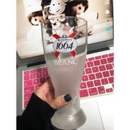 法國進口1664輕奢高顏值精釀喝扎啤酒杯子玻璃家用酒吧大容量酒具