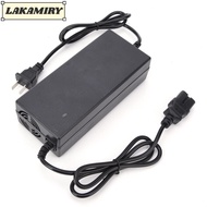 LAKAMIRY Lithium Battery Charger, DC29.4V 3A Plastic E-bike Battery Charger, Durable 24V 20A Electri