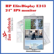 HP EliteDisplay E243 60.5 cm (23.8) IPS FHD Monitor[Refurbished]