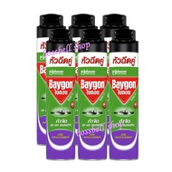 Baygon ไบกอน เขียว กลิ่นลาเวนเดอร์ 600 มล. ( 2 แพ็ค 6 ชิ้น)