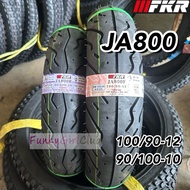 TAYAR FKR TUBELESS TYRE JA800 90/100-10 , 100/90-12 SUZUKI BURGMAN STREET 125EX AVENIS 125 KSR 110 K