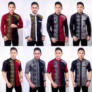 Koko Shirt For Adult Men Long Sleeve/Koko Tojiro Muslimin/Koko Batik Combination