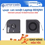 FAN laptop cooling FAN Dell Latitude 15 5520 Precision 3560 0DXJNV DXJNV ZIN 98%