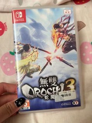 ‼️空盒‼️只有空盒 無雙OROCHI蛇魔3 switch遊戲