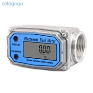 COLO Upgraded Fuel Meter Digital Fuel Meter Water Flow Meter Mini Digital Flowmeter Fuel Flow Meter 