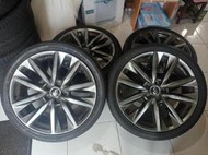 可小刀20吋有 Infiniti Mazda 中心蓋都有 中古鋁圈~含胎 $10000~5孔114.3台北自取