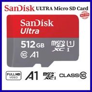 SanDisk Ultra 512GB Class 10 Micro SD Card 150MBS 140MBS 120MBS 98MBS A1