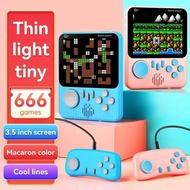 G7 Dual Player Gamebox HD Screen Handheld Game Console Contra Mini Arcade 666 Game Charging Portable