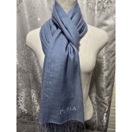 NO.422 FURLA Brand Scarf Wide Size 21 Inches Length 71 New