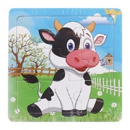 Combo 10 tranh ghép hình 9 mảnh - Đồ chơi thông minh cho bé