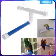 [Etekaxa] Suction Cup Bird Shower Perch Stand Parrot Bath Toy for Finch Parakeet Cockatiel Budgie
