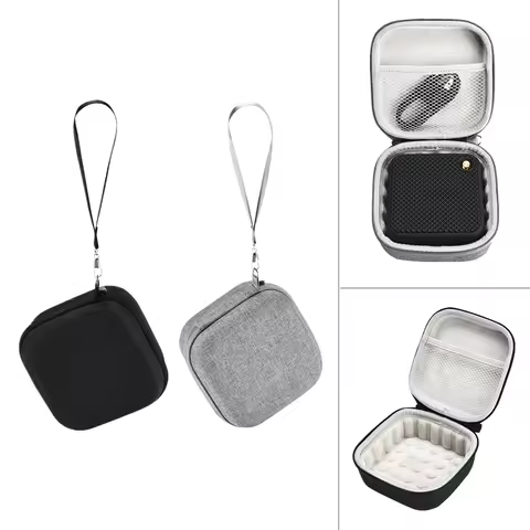 Waterproof Speaker Bag with Hand Rope Hard EVA Protective Cases Shock-proof Speaker Storage Bag Anti