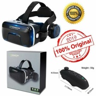 【Free Extra VR1 Wireless Controller】 3D VR Glasses Virtual Reality Headset for VR Games with Stereo 