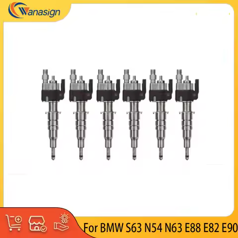 Engine Parts Fuel Injector Fit 4.4 L V8 Gas For BMW S63 N54 N63 E88 E82 E90 2005- 13538616079 135386