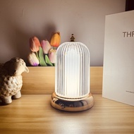[noels1.sg] Cordless Table Lamp Dimmable LED Desk Lamp Modern Bedside Light for Home Bedroom