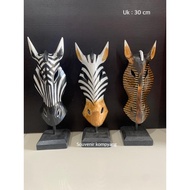 ZEBRA STAND DECORATION 30 CM WALL DECORATION/ HOME DECORATION