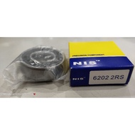 6202 2RS / 15X35X11 DOUBLE SIDED RUBBER SEALED BALL BEARING