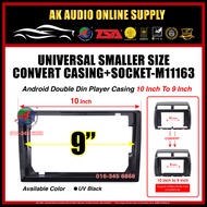 10" inch Convert to 9" inch  Android Casing Frame Universal Fit 10 inch to 9 inch -M11163