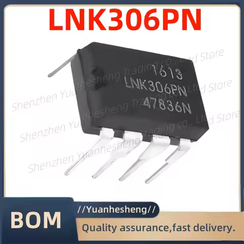 50PCS/Lot Original and brand new LNK306PN LNK306 LNK306 306P DIP-7 chip di gestione dell'alimentazio