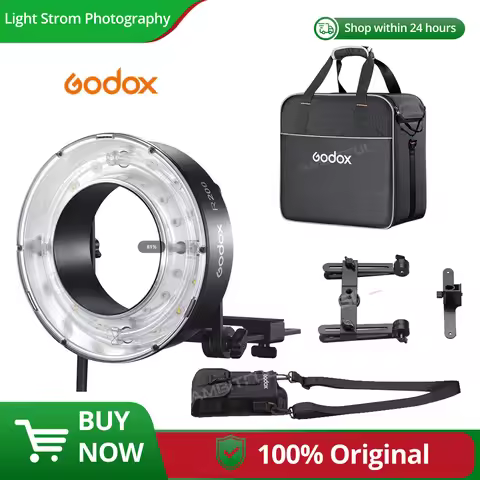 Godox R200 200W LED Ring Light Head for Sony Canon Nikon Fuji Olympus Camera Godox AD200 AD200Pro AD