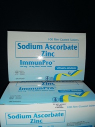 immunpro with zinc tablet 100s
